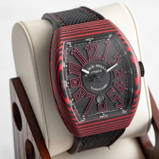 Franck Muller Vanguard V 45 SC DT CA RRG NR Carbon fiber Black