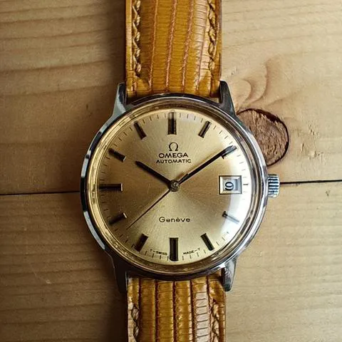 Omega Genève 166.0163 35mm Stainless steel Gold