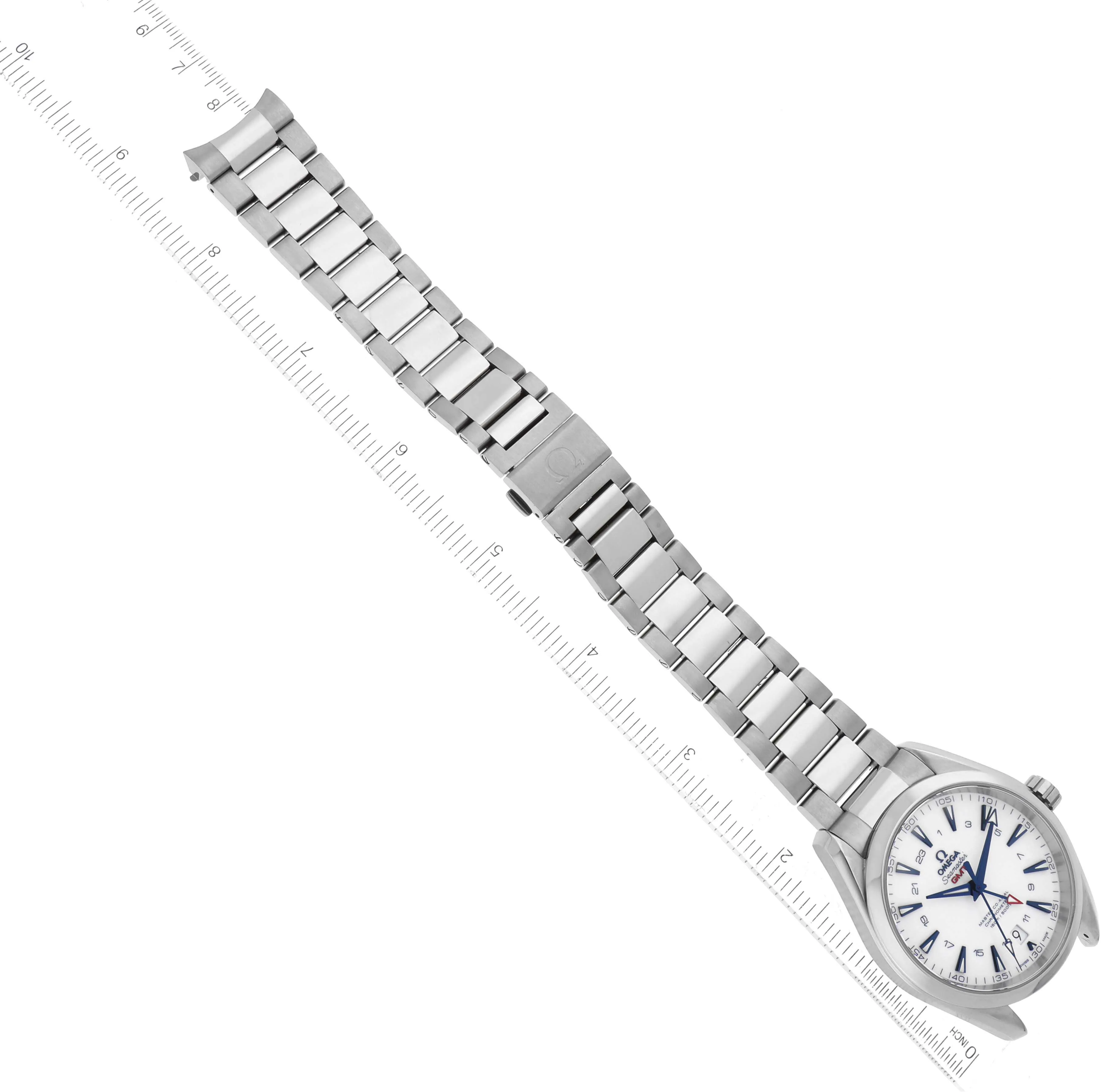 Omega Aqua Terra 231.90.43.22.04.001 43mm Titanium round White 7