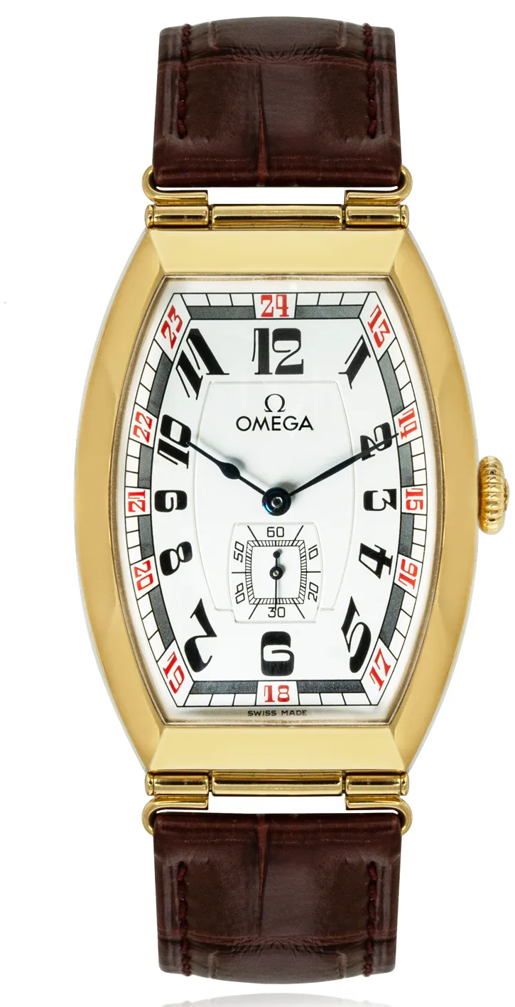 Omega Museum 522.53.33.20.02.001 32mm Yellow gold Silver