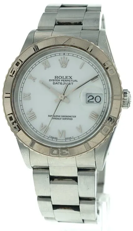 Rolex Datejust Turn-O-Graph 16264 36mm Stainless steel Silver