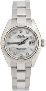 Rolex Lady-Datejust 279174 White gold and Stainless steel