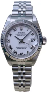 Rolex Lady-Datejust 79174 Stainless steel White