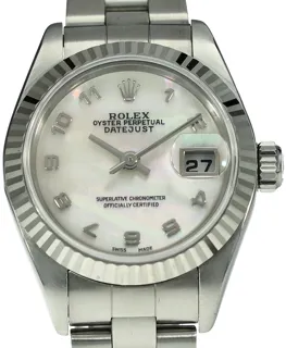 Rolex Lady-Datejust 79174 Stainless steel White