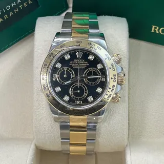 Rolex Daytona 116503-0008 Yellow gold and Stainless steel Black