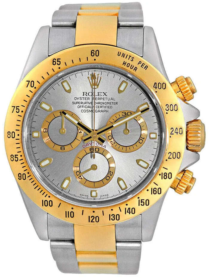 Rolex Daytona 116523-0041 40mm Yellow gold Gray