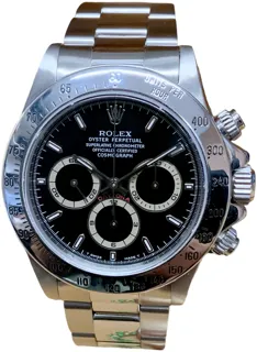 Rolex Daytona 16520 Stainless steel Black Baton