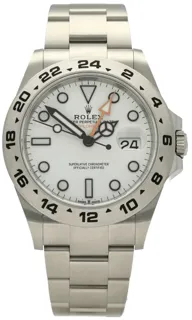 Rolex Explorer II 226570 Stainless steel White