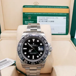 Rolex GMT-Master II 116710LN-0001 Stainless steel Black