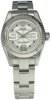 Rolex Oyster Perpetual 26 176234 White gold and Stainless steel Silver Quarter Arabic