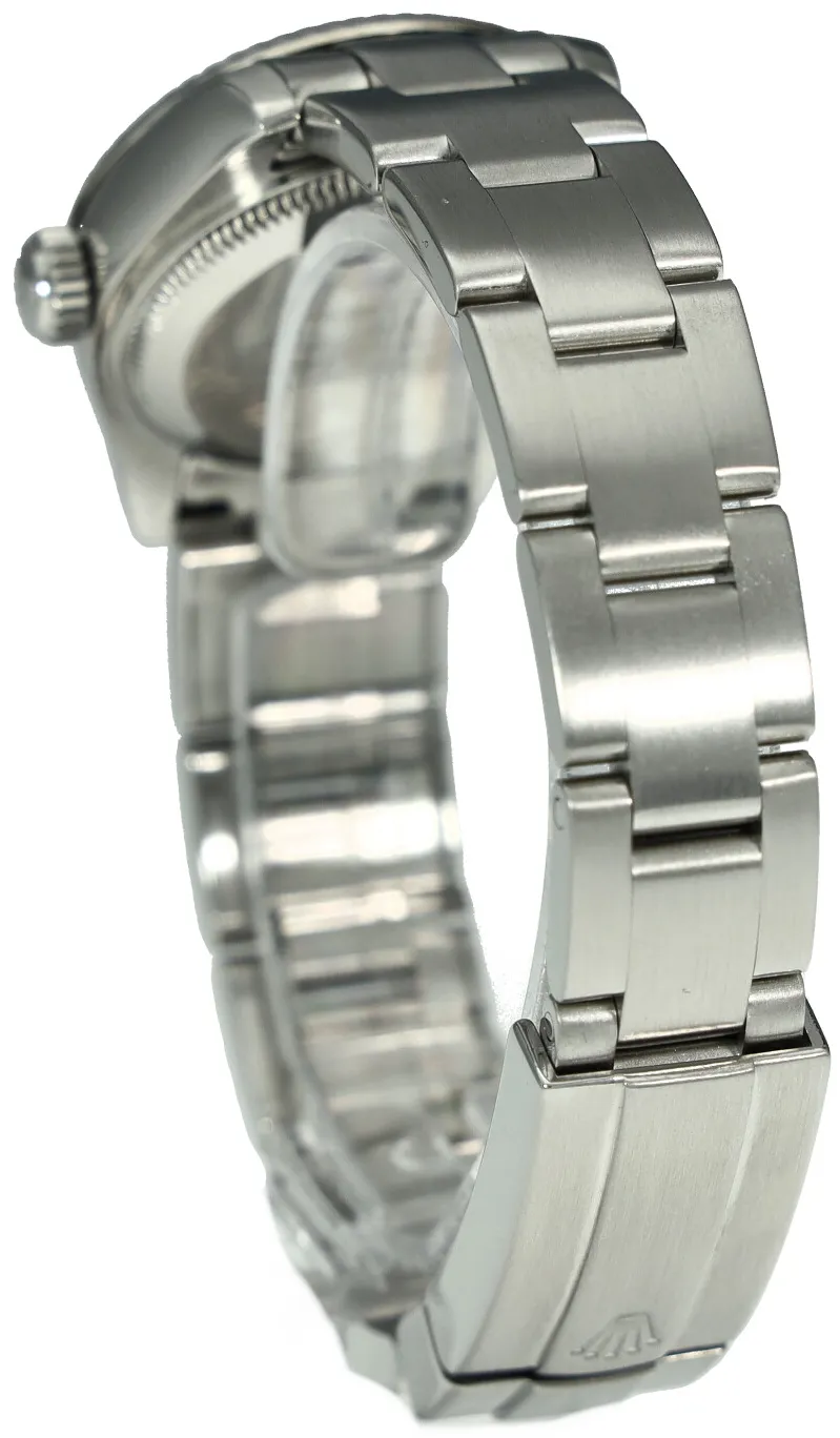 Rolex Oyster Perpetual 26 176234 26mm White gold and Stainless steel Silver Quarter Arabic 2