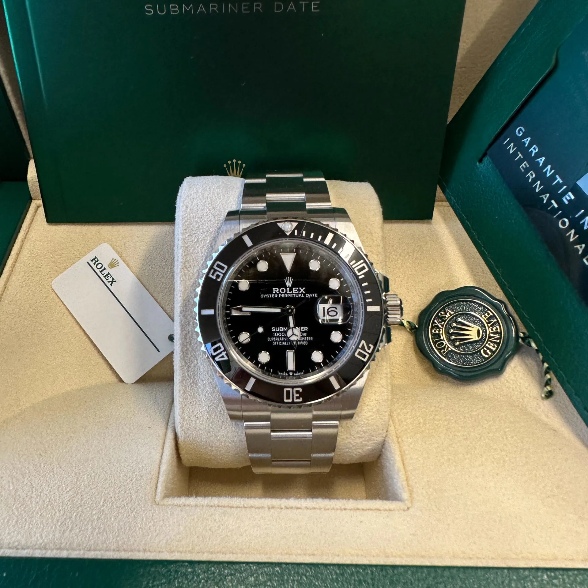 Rolex Submariner 126610LN-0001 41mm Oystersteel Black