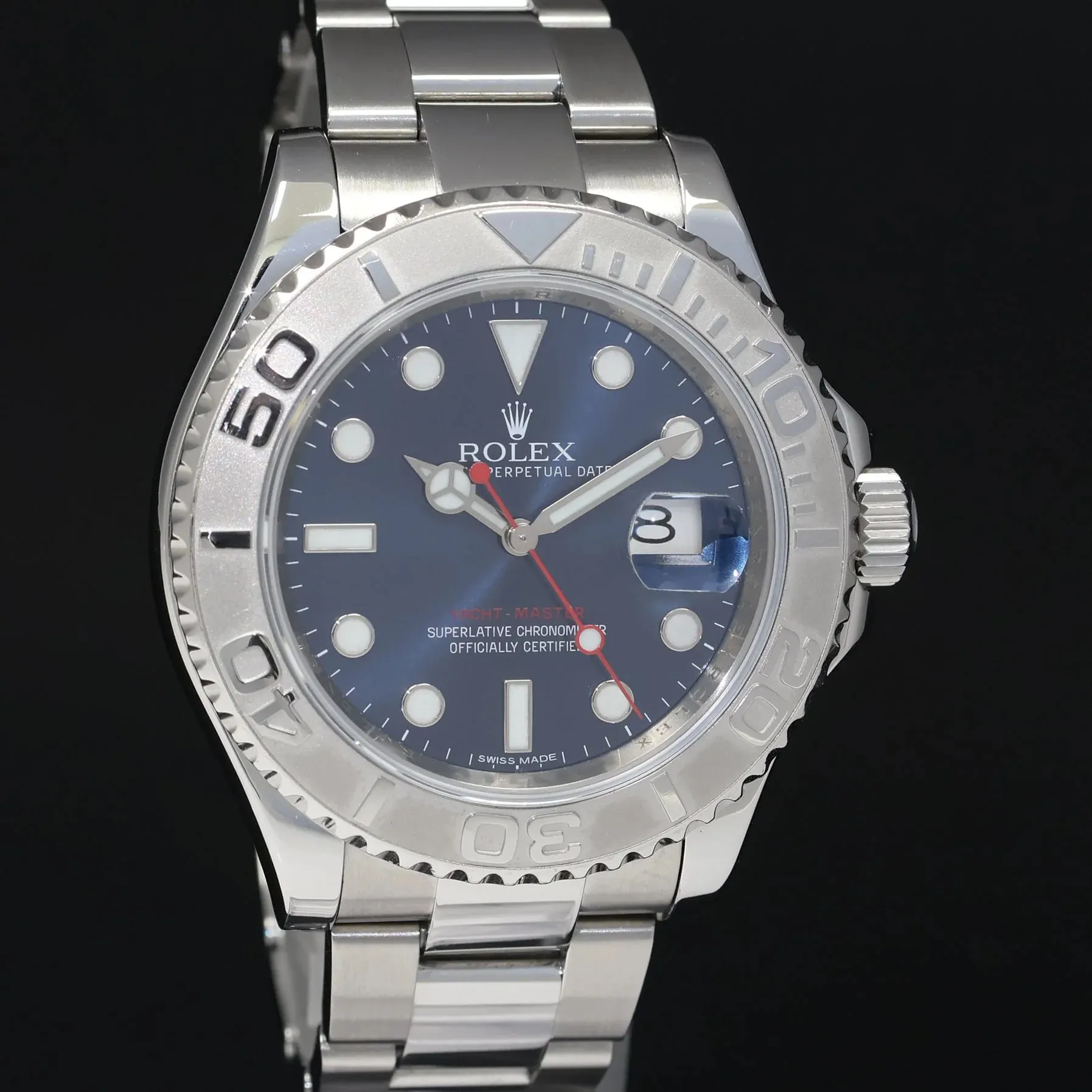 Rolex Yacht-Master 116622-0001 40mm Platinum Blue