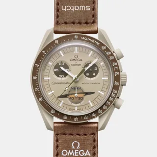 Omega Mission To Saturn 978259 bioceramic$ceramic Brown