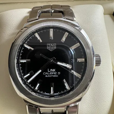 TAG Heuer Link Calibre 5 WBC2110.BA0603 41mm Stainless steel Black 6