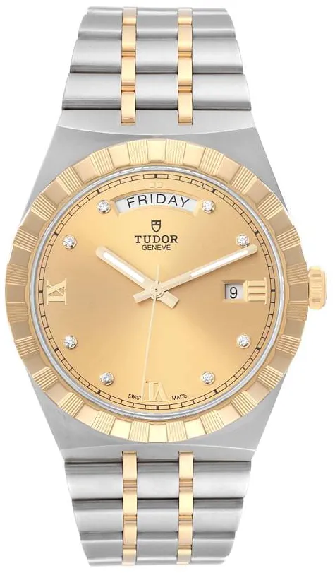 Tudor Day-Date M28603-0006 41mm Yellow gold Golden