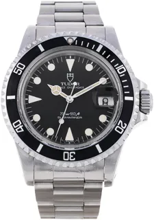 Tudor Submariner 79090 Stainless steel Black Baton