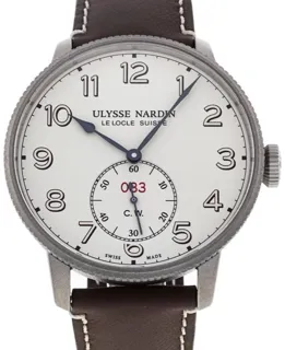 Ulysse Nardin Marine 1183-320LE/60 Stainless steel White