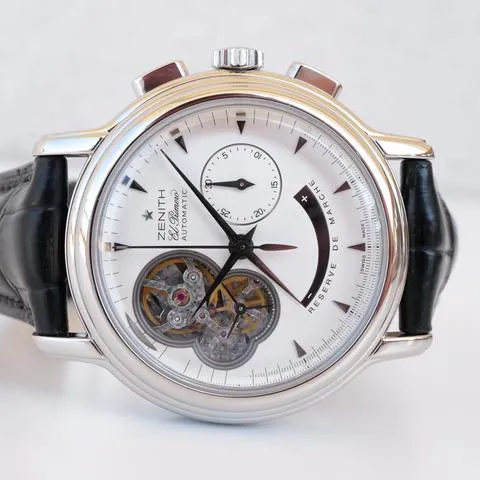 Zenith El Primero Chronomaster 03.0240.4021/02.C495 40mm Stainless steel White 2