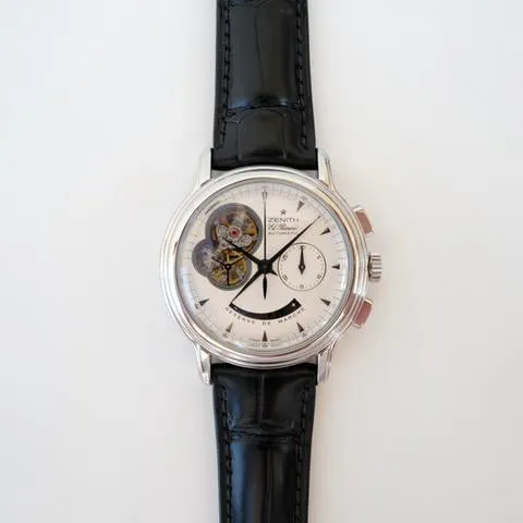 Zenith El Primero Chronomaster 03.0240.4021/02.C495 40mm Stainless steel White 12