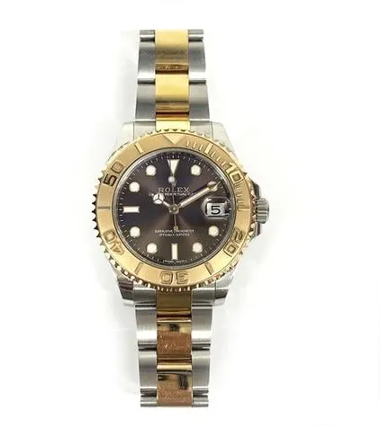 Rolex Yacht-Master 37 268621 37mm Yellow gold and Stainless steel Brown