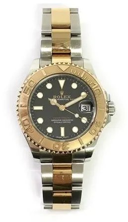 Rolex Yacht-Master 37 268621 37mm Yellow gold and Stainless steel Black