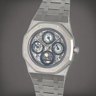 Audemars Piguet Royal Oak Perpetual Calendar 25636PT.OO.0344PT.01 39mm Platinum Skeletonized