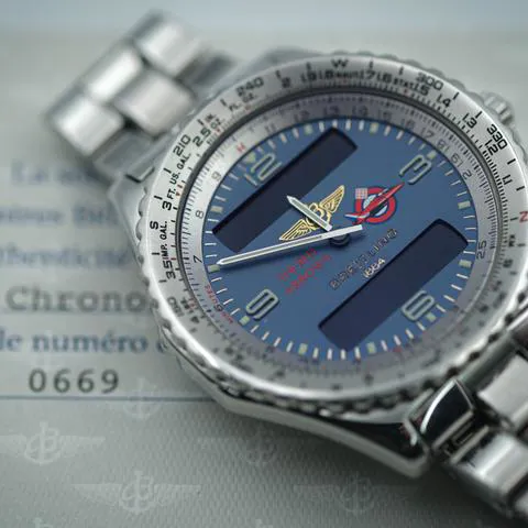 Breitling Windrider A56012 42mm Stainless steel Blue 4