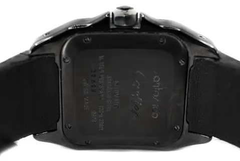 Cartier Santos 100 2878 33mm Ceramic Black 3