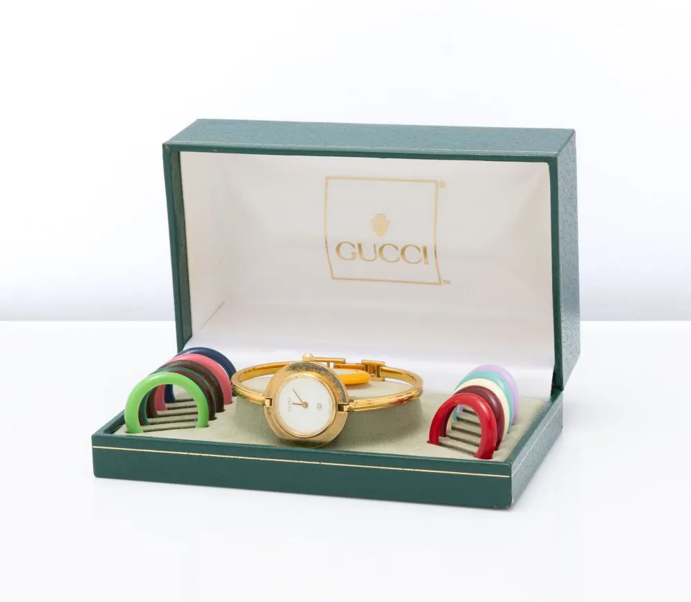 Gucci 26mm Gold-plated White