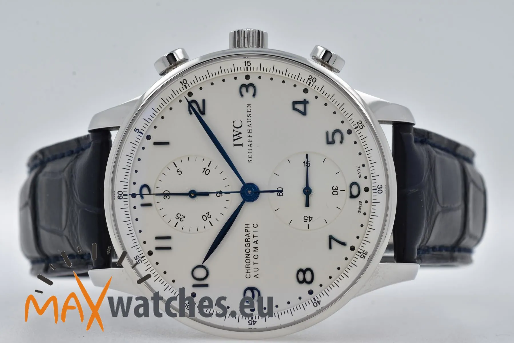 IWC Portuguese Chronograph IW371417 40.9mm Stainless steel Silver