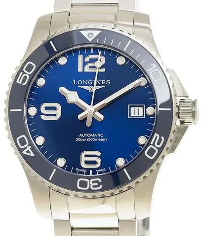 Longines HydroConquest L37804966 39mm Stainless steel Blue