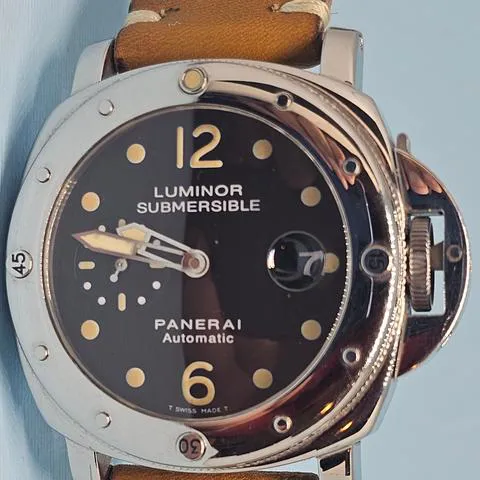 Panerai Submersible PAM 00024 44mm Stainless steel Black