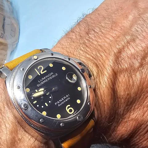 Panerai Submersible PAM 00024 44mm Stainless steel Black 1