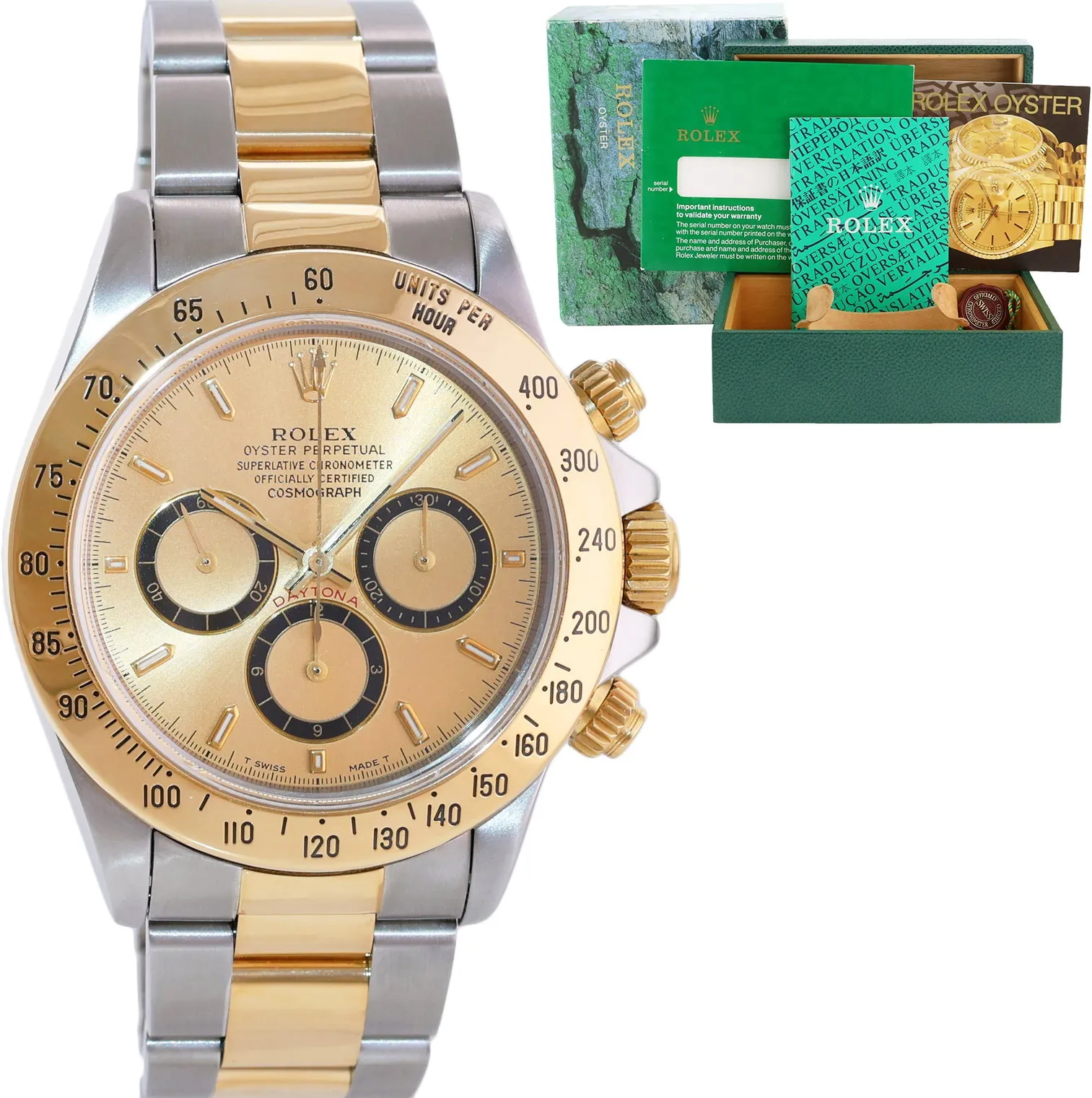 Rolex Daytona 16523 40mm Yellow gold and stainless steel