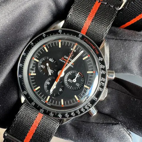 Omega Speedmaster Moonwatch 311.12.42.30.01.001 42mm Stainless steel Black