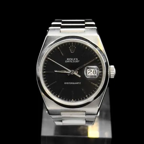 Rolex Datejust Oysterquartz 17000 36mm Stainless steel Black