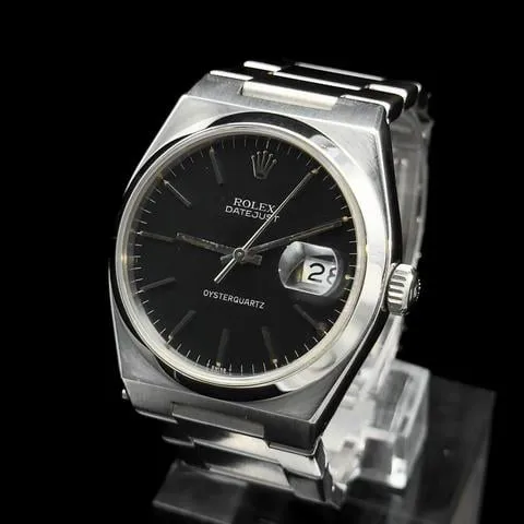 Rolex Datejust Oysterquartz 17000 36mm Stainless steel Black 1