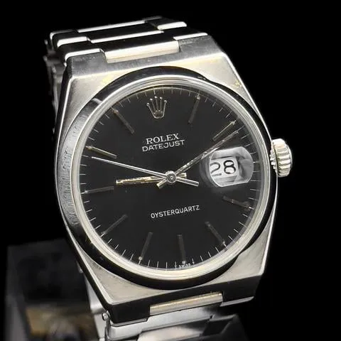 Rolex Datejust Oysterquartz 17000 36mm Stainless steel Black 3