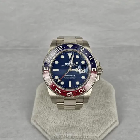 Rolex GMT-Master II 126719BLRO 40mm White gold Blue