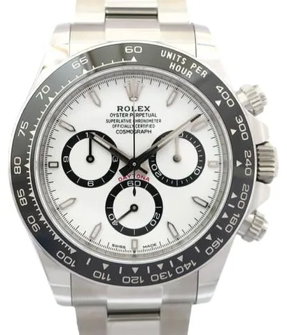 Rolex Daytona 126500LN 40mm Stainless steel White