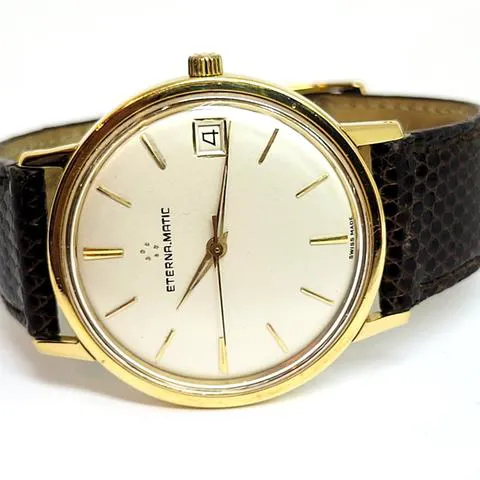 Eterna Eterna-Matic 746 T 34.5mm Yellow gold White 3