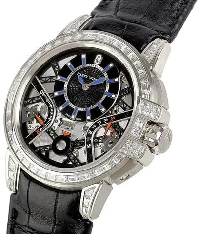 Harry Winston Ocean OCEABI42WW001 42mm White gold Skeletonized