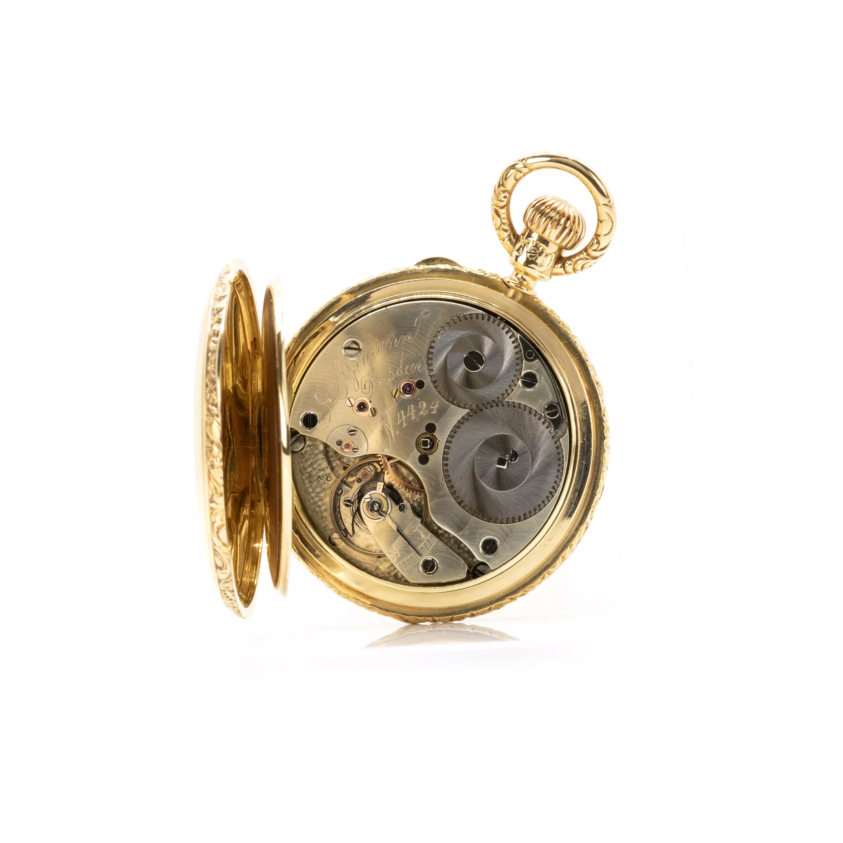 Julius Assmann 50mm Yellow gold Silver 3