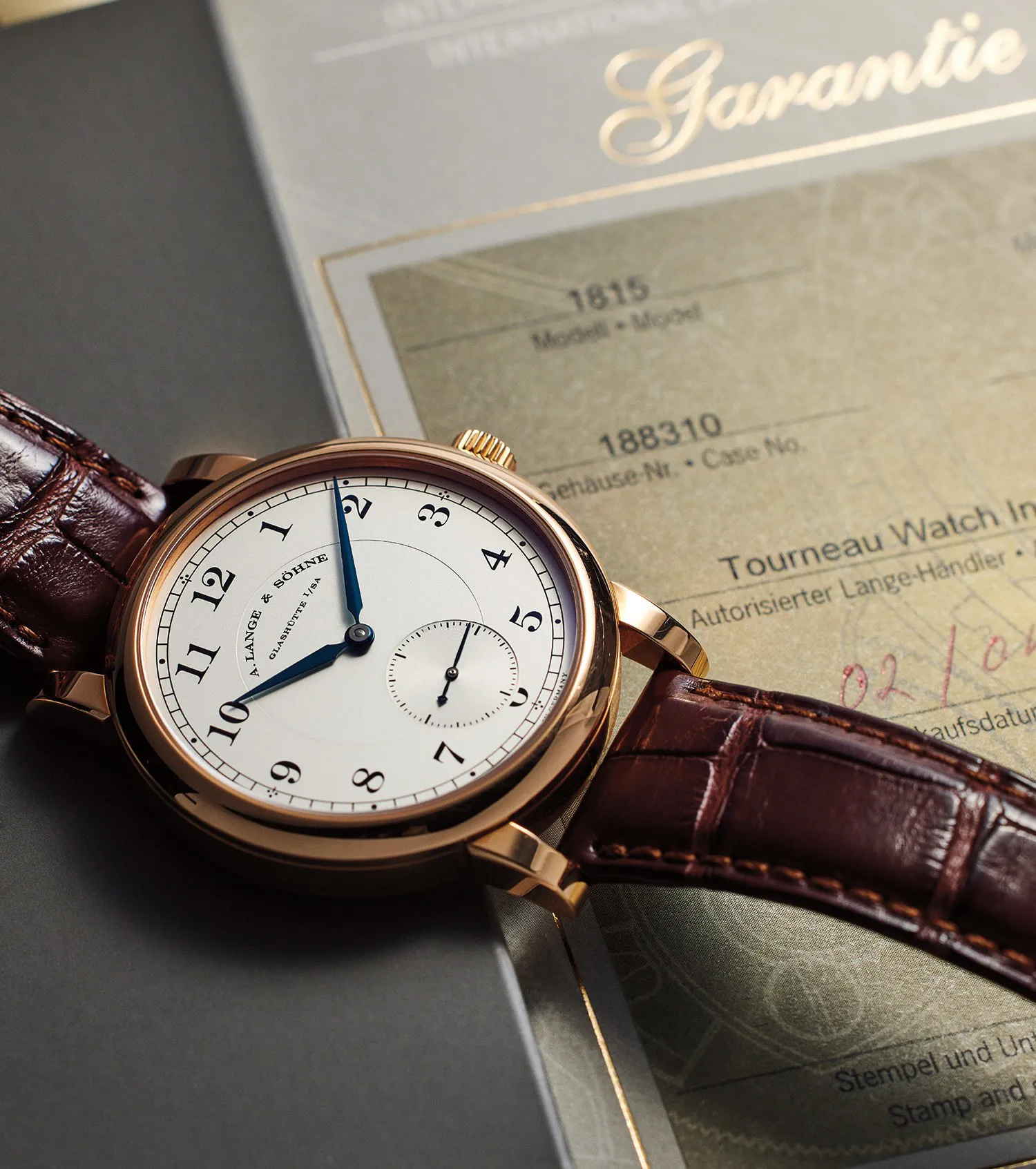 A. Lange & Söhne 1815 233.032 40mm Rose gold Silver 1