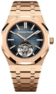 Audemars Piguet Royal Oak Tourbillon 26730OR.OO.1320OR.02 Rose gold Blue