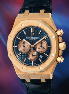 Audemars Piguet Royal Oak Chronograph 26331OR.00.D315CR.01 41mm Rose gold Tapisserie