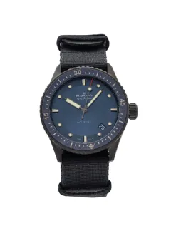 Blancpain Bathyscaphe 5000–0140-NAOA 44mm Ceramic Blue