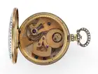 Bovet Fleurier 57mm Gilt-metal and Enamel and Pearl White 2