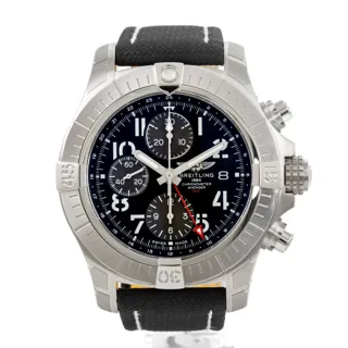 Breitling Avenger a24315101b1x2 Stainless steel Black